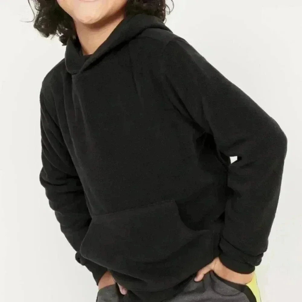 Old Navy Cozy Micro Fleece Pullover Hoodie for Boys